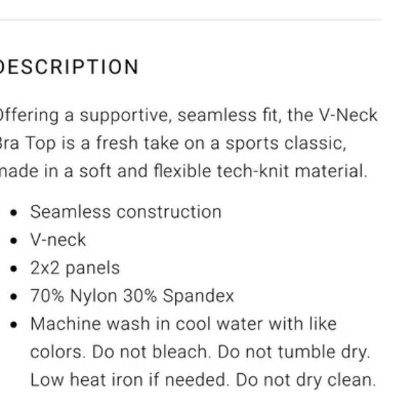 NWT WeWoreWhat Workout Bra Sports Bra (Set Available) Size S Small - Picture 7 of 7